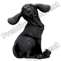 Ceramic dog Base 3D Scan